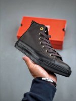 Converse Chuck 70S 机能风拉链皮款高帮休闲板鞋 A08159C #专属格酷飒来袭，优质全粒面牛皮革全鞋身材质高品质原生橡胶防滑大底耐磨耐穿品质
