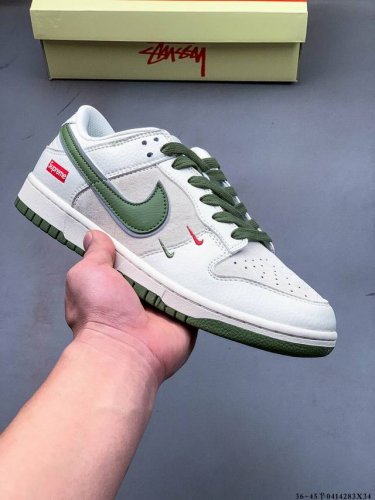 集图 Nike Dunk Sb Low耐克 低帮滑板鞋 纯原生产线！头层带芯片！打造市面Dunk Sb系列标杆！ 全套原厂纸板，原楦头，唯一越南进口贝利皮！一切