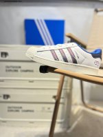 阿迪达斯Adidas三叶草 Originals Superstar 贝壳头系列低帮经典百搭休闲运动板鞋If34318 Qms7532333#36-45半