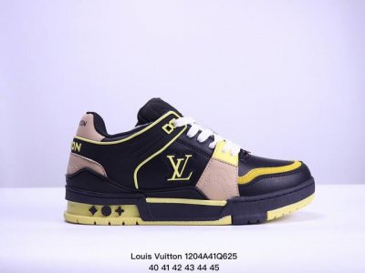 公司级全新lv路易威登louis Vuitton Trainer Sneaker Low休闲运动文化百搭板鞋 尺码:40-45 Xm 4Q625