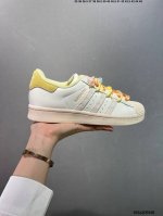 140 adidas Originals Superstar 定制配色 定制贝壳头休闲板鞋 独家控货 平台正单 全鞋百分百原材料 全鞋电脑针车 Logo针车间距