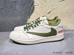 新品上市实拍 Aj1倒勾Travis Scott X Air Jordan 1 ” Reverse Mocha “ Aj1乔1 Ts 闪电 联名倒钩 低帮文化篮