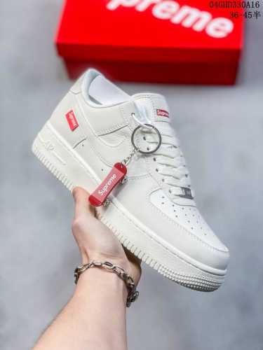 公司级带半码 耐克nike Air Force 1 Low 空军一号低帮休闲板鞋 打造纯正空军版型#专注外贸渠道 全掌内置蜂窝气垫 #原盒配件 原厂中底钢印、拉