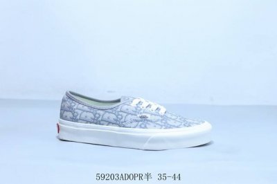 万斯 Vans X Dior 联名一脚蹬 高级灰来报道 59203Adopr半 35-44