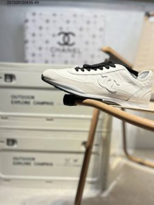 Chanel香奈儿 2025C 最新米兰走秀爆款 厚底老爹运动鞋 原版开发1-1复刻 官方同步 25款官方最新包装 花纹礼盒包装 小香早春度假新款 双C方圆头系
