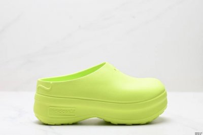 公司级Adidas Originals Adifom Stan Smith Mule 运动凉鞋穆勒厨师鞋 原鞋开模无明显毛边 欧索莱颗粒防臭透气鞋垫 原厂高弹环