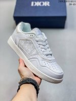 迪奥 Dior B27 Oblique Galaxy Low Top Sneakers B27系列低帮复古真皮百搭运动休闲板鞋 3Sn279Zmb969430