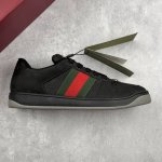 本地460 核心私 gucci~~2025最新配色小脏鞋 休闲鞋 运动鞋…… zp开发纯原版本；金属双G水晶圆柱形标；Gucci原版纹织带 鞋面头层羊皮拼接双G