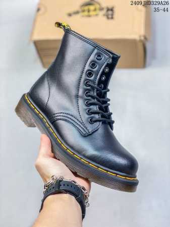 Dr.Martens 马汀博士 马丁靴 1460 经典款8孔系列 软面 哑光面 黑色荔枝皮 男女款全码开售 某物同香港代购 同一批次订单 公司规格 原材生产 原 - 点击图像关闭