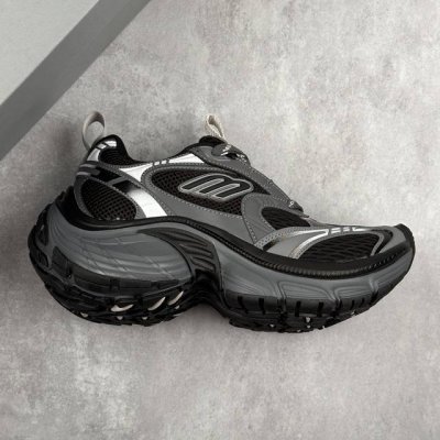 本地380 核心私 【Go版】巴黎纯原 12代 Balenciaga巴黎世家 10Xl Cargo 圆头系带 低帮生活休闲鞋 采用超细纤维和网布 其前卫的设计、