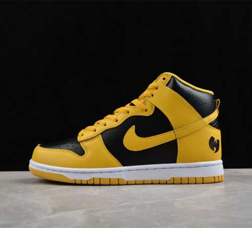纯原 Wu-Tang X Nk Sb Dunk High 联名款休闲板鞋 Hj4320-001 国内一线头部大厂出品 市售最高版本 原厂材料打造 原鞋原楦头纸板