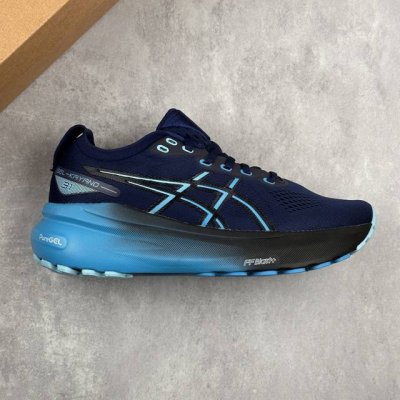 本地 核心私 亚瑟士Asics Gel-Kayano 31 系列轻量缓震休闲运动跑步鞋 采用环保太空合成革配合透气网眼布鞋面材质 中底3D可视Gel缓震胶效果