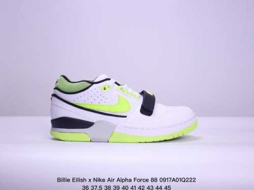 Billie Eilish X Nike Air Alpha Force 88防滑高帮 板鞋 Xm0917Q222