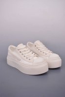 国潮当红设计师品牌Smfk Garden Vintage Skate Low 花园系列 低帮复古厚底十字花 帆布休闲松糕做旧小脏板鞋 小红书穿搭爆款 广东原产