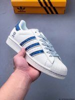 集图 公司级头层 阿迪达斯Adidas Superstar 贝壳头经典百搭休闲板鞋 渠道正品订单 诠释市场最高工艺水平 贝壳头经典小白板鞋 专柜上架同步配色 全