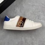 本地 核心私 gucci 轻奢单品 高奢古驰Gucci Screener Gg High-Top Sneaker休闲潮鞋系列 意大利进口超软小牛皮+刺绣搭配 原