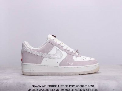 公司级nike W Air Force 1 '07 Se Prm 原楦头原纸板 打造纯正低帮空军版型 专注外贸渠道 全掌内置蜂窝气垫 原盒配件 原厂中底钢印、拉