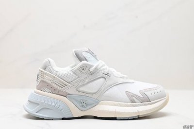 公司级amiri Ma Runner 皮革 圆头舒适 低帮 生活休闲鞋 尺码:36-45 id:Jhd145-Sdh