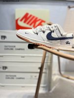 350 nike Sb Dunk Low“斯图西联名” 周年高端定制 低帮休闲板鞋 定制鞋盒 超高清洁度 皮料切割干净无任何毛边 细节完美Yx5066 Ae76