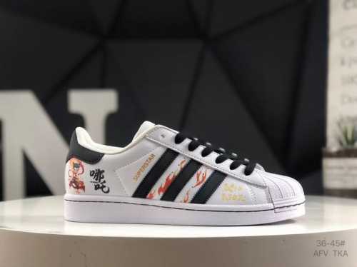 250 公司级带半码阿迪达斯Adidas Superstar 贝壳头经典百搭休闲板鞋 货号：Sd6801 尺码：36-45（半）Afv Tka