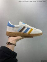 Ad Originals Handball Spzl 手球运动员系列百搭休闲运动板鞋 粉黑 If6561 口碑大厂出品 品控大底版型不断改良更新 原厂皮料 原装