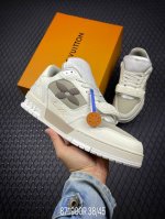 Tyler X Louis Vuitton 路易威登 Lv Trainer 联名款 低帮休闲板鞋 海淘代购同渠道品质 高端零售 外贸充正专供 原版购入开发 Zp
