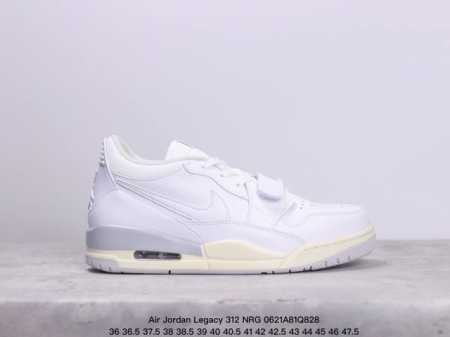 公司级耐克 Nike Aj312 Air Jordan Legacy 312 Nrg“Pure White” 官方货号:Cd7069 141乔丹联名号称 “最强 - 点击图像关闭