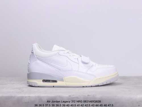 公司级耐克 Nike Aj312 Air Jordan Legacy 312 Nrg“Pure White” 官方货号:Cd7069 141乔丹联名号称 “最强