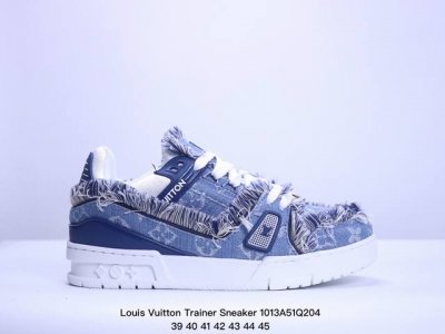 公司级全新lv路易威登louis Vuitton Trainer Sneaker Low休闲运动文化百搭板鞋 Xm1013Q204