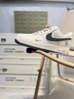 古驰 X Nk Air Force 1'07 Low 空军一号低帮休闲板鞋 #定制皮料 原楦原纸板 纯正空军版型 高清洁度 内置全掌气垫Qy6818 Am773