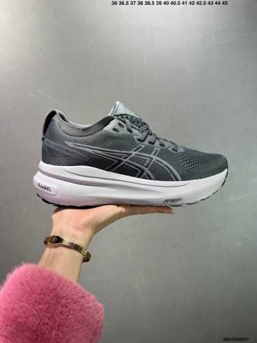公司级日本专业跑鞋品牌 亚瑟士Asics Gel Kayano 31系列轻量缓震休闲运动跑步鞋 采用环保太空合成革配合透气网眼布鞋面材质 中底3D可视Gel缓震