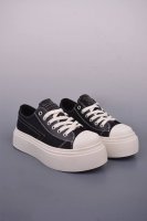 国潮当红设计师品牌Smfk Garden Vintage Skate Low 花园系列 低帮复古厚底十字花 帆布休闲松糕做旧小脏板鞋 小红书穿搭爆款 广东原产