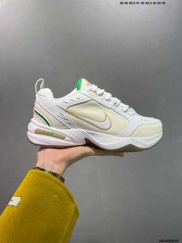 160 公司级Nike Air Monarch 皮革 日常百搭 減震防滑 低帮生活休闲鞋 货号:415445 102 尺码:36 36.5 37.5 38 38