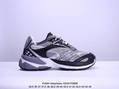 公司级puma Velophasis Technisch 彪马 舒适百搭 防滑 低帮 生活休闲鞋 货号:389365 09 尺码:35.5 36 37 37.5