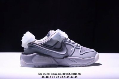 公司级Rtfkt Studios X Nk Dunk Genesis Low Og Ghost 元宇宙系列扣篮经典低帮休闲运动滑板板鞋 Hq3034 001 虚