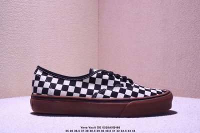 Vans Vault Og Era Lx 万斯 黑白棋盘格字母 20Ss高端支线低帮帆布板鞋Jerry size 35 36 36.5 37 38 38.5 3