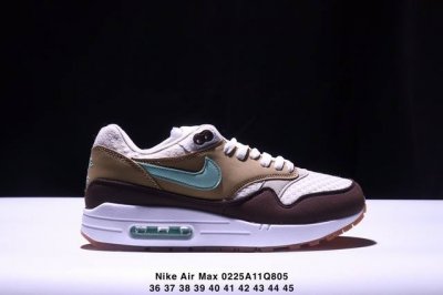 升级原楦原纸版开发版型回弹Pu模嵌入开窗气垫装置Nike Air Max 1 初代复古气垫百搭休闲运动慢跑鞋 货号：Fz0628 010 尺码：36～45 Xm