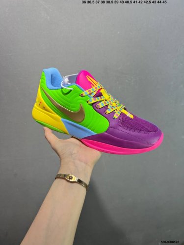 真标Nike Ja 2 莫兰特2代 耐克时尚百搭 耐磨透气 低帮篮球鞋 货号:Ib5842-800 尺码:36 36.5 37.5 38 38.5 39 40