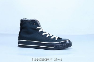 converse匡威 1970S鞋边蕾丝甜酷朋克风高帮帆布鞋 510240Ddopr半 35-44