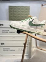 公司级头层古驰 X Nk Air Force 1'07 Low 空军一号低帮休闲板鞋 #定制皮料 原楦原纸板 纯正空军版型 高清洁度 内置全掌气垫Qy6818