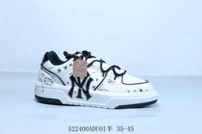 new York Yankees X Mlb Chunky Liner Low 学长鞋系列低帮老爹风轻量增高厚底百搭休闲运动板鞋 522400Aduoi半 35