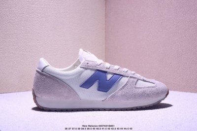 New Balance 471系列 米白深蓝 复古轻便平衡生活休闲鞋 上架实拍 以复古跑鞋设计为灵感，融合现代舒适科技，重塑街头与日常穿搭的潮流风格。延续Nb标
