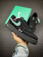 c nk Air Force 1'07 Low Flame Red Lips 七夕限定 烈焰红唇 空军一号低帮休闲板鞋 Fb8971-005 #经典黑色蒂芙尼