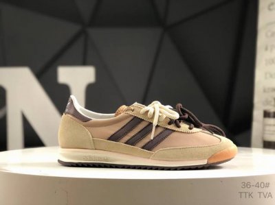 阿迪达斯 Adidas Wmns Sl72 Og 系列德训足球风百搭低帮休闲运动板鞋 目前市面最高版本 正确完美版型 正确粗翻毛皮采用高弹Eva+Model+R