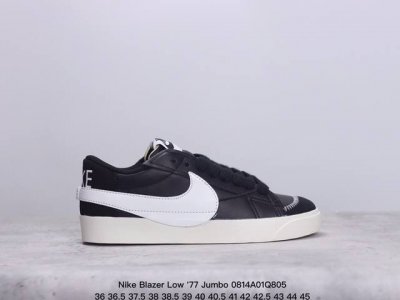 耐克 Nike Blazer Low '77 Jumbo 男女子运动鞋抓地板鞋革新重塑经典街头人气鞋款 采用人气传统外观，巧搭大号耐克勾勾设计和宽大鞋带。柔软泡