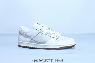 耐克 Nike Sb Dunk Low Pro 复古低帮 休闲运动滑板板鞋 米白 货号 Ib8864-211 410170Aduqy半 36-45