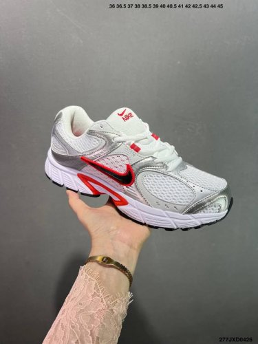 公司级Nk V5 Rnr系列 白绿 复古Y3K风格舒适百搭跑步鞋 融合了复古与现代设计元素，轻量化设计，鞋面采用透气网眼材料，搭配轻质泡沫中底，缓震舒适，适合日
