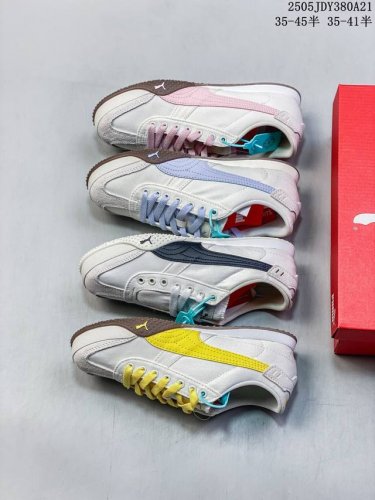 puma Bella Ut 彪马 徐梦洁同款舒适男女低帮生活休闲德训薄底鞋 货号:403492-02 尺码:35.5 36 37 37.5 38 38.5 39