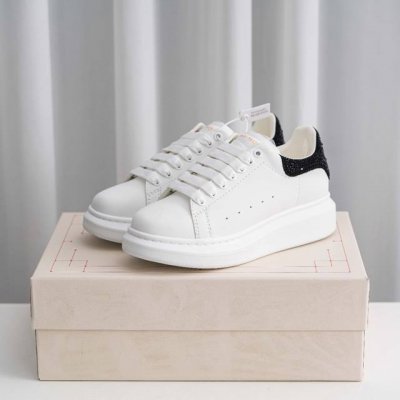 核心私 意大利高奢品牌Alexander Mcqueen亚历山大 麦昆 Sole Leather Sneakers低帮时装厚底休闲运动 尺码：35 36 37