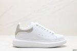 公司级意大利高奢品牌alexander Mcqueen亚历山大 麦昆 Sole Leather Sneakers低帮时装厚底休闲运动小白鞋 货号:462214